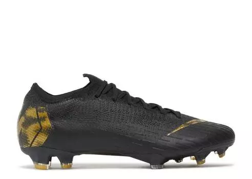 Кроссовки Nike VAPOR 12 ELITE FG 'BLACK GOLD', черный