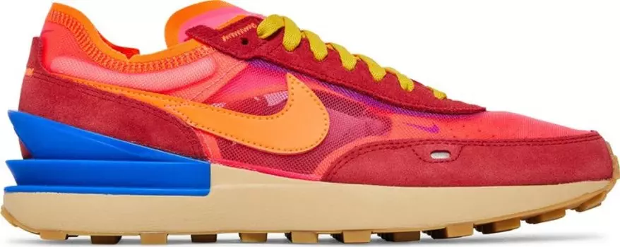 Кроссовки Nike Waffle One 'Hyper Pink Crimson', розовый