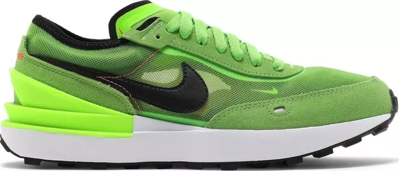 Кроссовки Nike Waffle One GS 'Electric Green', зеленый