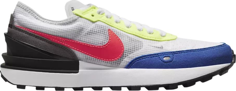 Кроссовки Nike Waffle One GS 'White Bright Crimson', белый