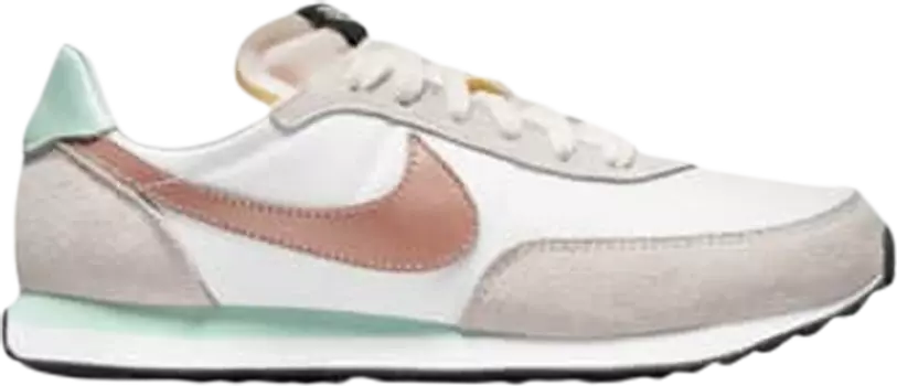 Кроссовки Nike Waffle Trainer 2 GS 'White Metallic Red Bronze', белый