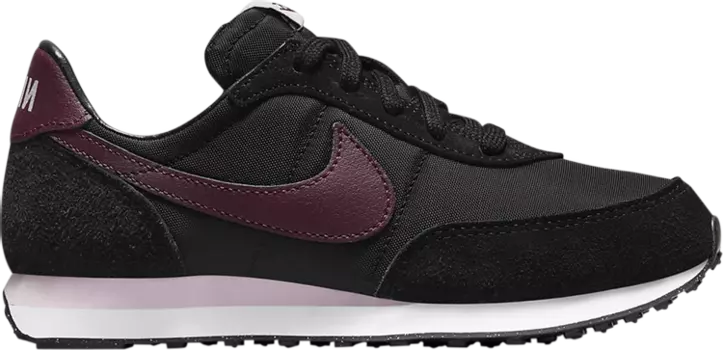 Кроссовки Nike Waffle Trainer 2 PS 'Black Dark Beetroot', черный