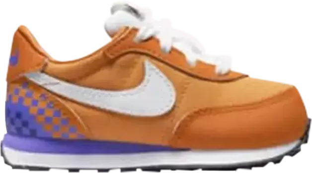 Кроссовки Nike Waffle Trainer 2 SE TD 'Kumquat Court Purple', оранжевый