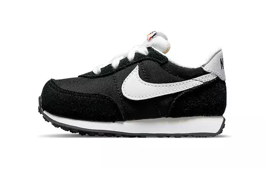 Кроссовки Nike Waffle Trainer 2 Toddler Shoes TD Low-top Black/white