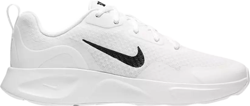 Кроссовки Nike Wearallday GS 'White Black', белый