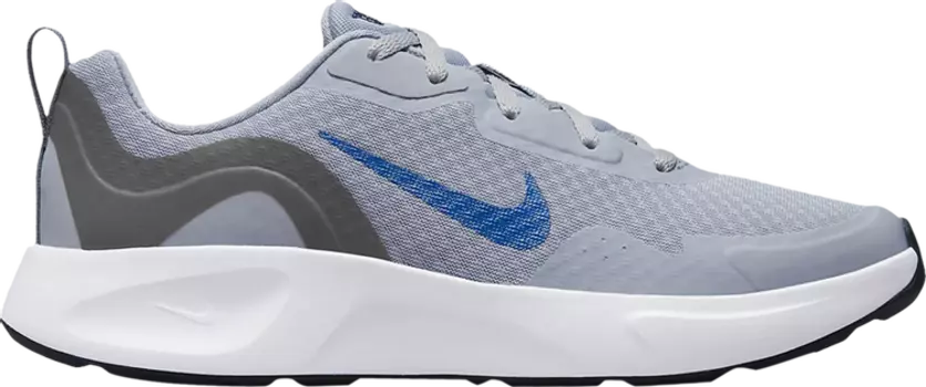 Кроссовки Nike Wearallday GS 'Wolf Grey Armory Navy', серый