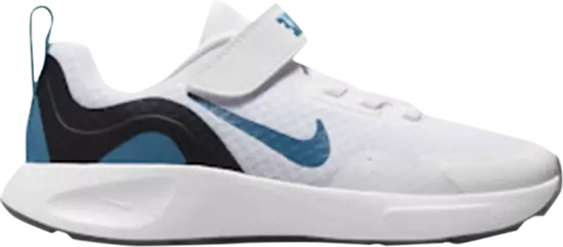 Кроссовки Nike Wearallday PS 'White Marina', белый