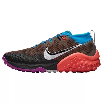 Кроссовки Nike Wildhorse 7, коричневый/черный/голубой