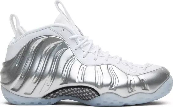 Кроссовки Nike Wmns Air Foamposite One 'Chrome', серебряный