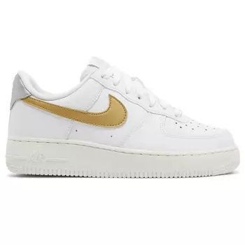 Кроссовки Nike Wmns Air Force 1 '07 'White Metallic Gold', Белый