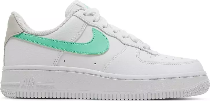 Кроссовки Nike Wmns Air Force 1 '07 'White Green Glow', белый