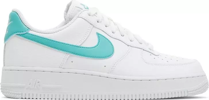 Кроссовки Nike Wmns Air Force 1 '07 'White Washed Teal', белый