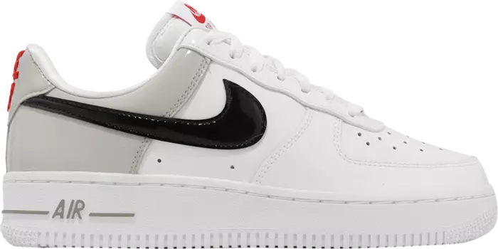 Кроссовки Nike Wmns Air Force 1 '07 Essential 'White Iron Ore Patent', белый