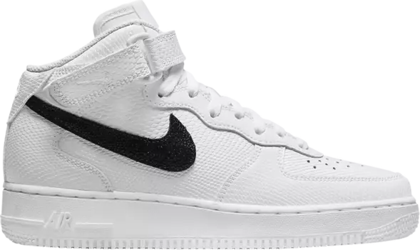 Кроссовки Nike Wmns Air Force 1 '07 Mid 'White Snakeskin', белый