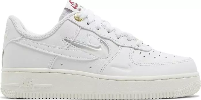 Кроссовки Nike Wmns Air Force 1 '07 Premium 'History of Logos', белый