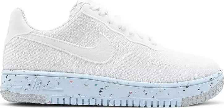 Кроссовки Nike Wmns Air Force 1 Crater Flyknit 'Pure Platinum', белый