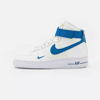 Кроссовки Nike WMNS Air Force 1 HI SE, белый/голубой