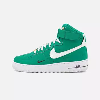 Кроссовки Nike WMNS Air Force 1 HI SE, белый/зеленый