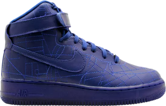 Кроссовки Nike Wmns Air Force 1 High FW QS 'Paris', синий
