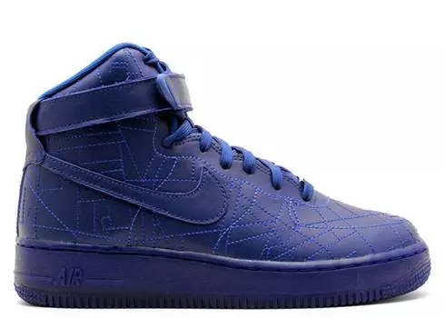Кроссовки Nike WMNS AIR FORCE 1 HIGH FW QS 'PARIS', синий