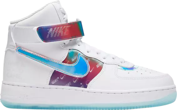 Кроссовки Nike Wmns Air Force 1 High LX 'Have A Good Game', белый