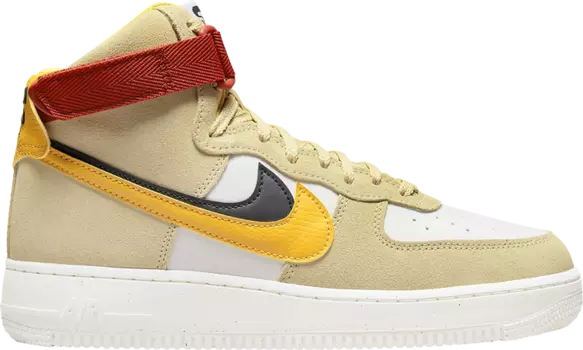 Кроссовки Nike Wmns Air Force 1 High SE '82 - Sesame', кремовый