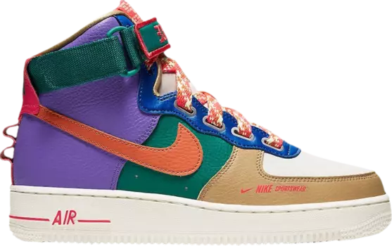 Кроссовки Nike Wmns Air Force 1 High Utility 'Force is Female', многоцветный