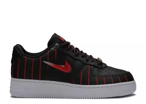 Кроссовки Nike WMNS AIR FORCE 1 JEWEL LOW 'CHICAGO', черный