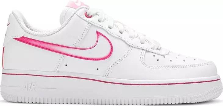 Кроссовки Nike Wmns Air Force 1 Low 'Airbrush Pink Gradient', белый