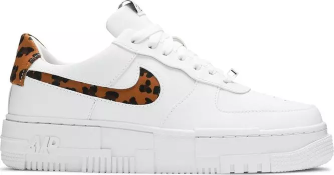 Кроссовки Nike Wmns Air Force 1 Pixel SE 'Leopard Print', белый