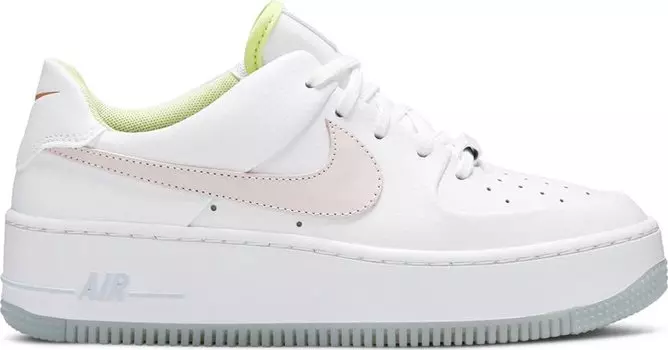 Кроссовки Nike Wmns Air Force 1 Sage Low 'One of One', белый