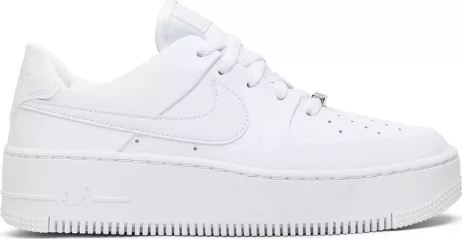 Кроссовки Nike Wmns Air Force 1 Sage Low 'Triple White', белый