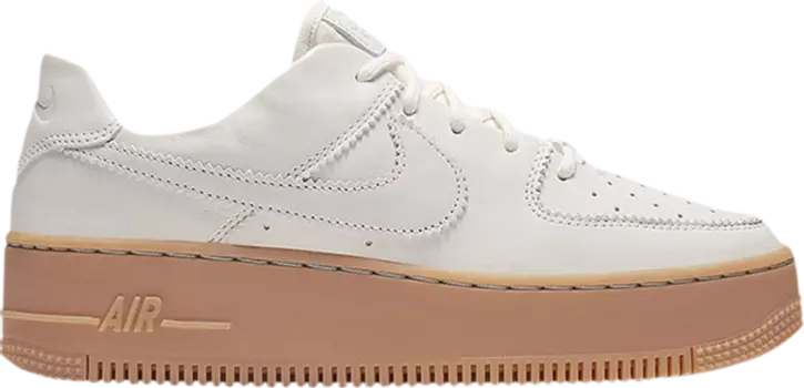 Кроссовки Nike Wmns Air Force 1 Sage Low LX 'Ivory Gum', кремовый