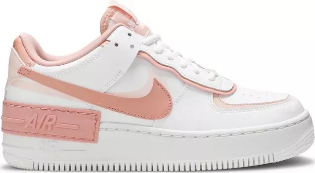 Кроссовки Nike Wmns Air Force 1 Shadow 'Washed Coral', белый
