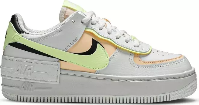 Кроссовки Nike Wmns Air Force 1 Shadow 'White Crimson Tint', белый