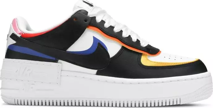 Кроссовки Nike Wmns Air Force 1 Shadow 'White Multi', белый