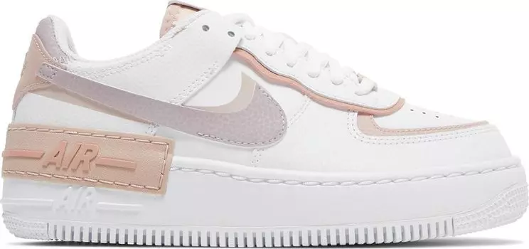 Кроссовки Nike Wmns Air Force 1 Shadow 'White Pink Oxford', белый