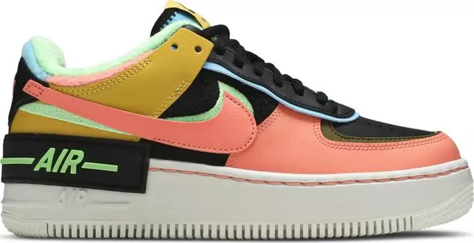 Кроссовки Nike Wmns Air Force 1 Shadow SE 'Solar Flare Atomic Pink', многоцветный