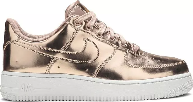 Кроссовки Nike Wmns Air Force 1 SP 'Metallic Rose Gold', розовый