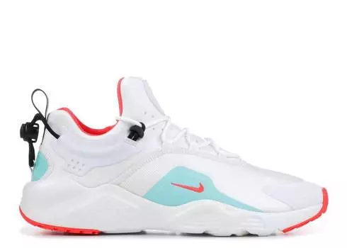 Кроссовки Nike WMNS AIR HUARACHE CITY MOVE 'SUMMIT WHITE BRIGHT CRIMSON', белый
