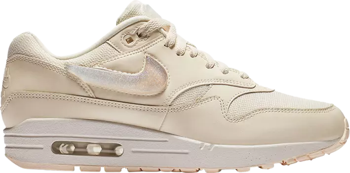 Кроссовки Nike Wmns Air Max 1 'Jelly Jewel - Pale Ivory', кремовый