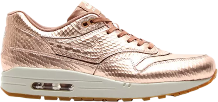 Кроссовки Nike Wmns Air Max 1 Cut Out Prm 'Bronze', коричневый