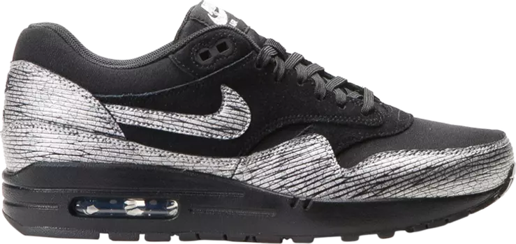 Кроссовки Nike Wmns Air Max 1 Premium 'Hematite', серебряный