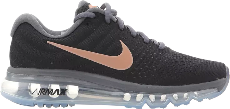 Кроссовки Nike Wmns Air Max 2017 'Black Pink', черный