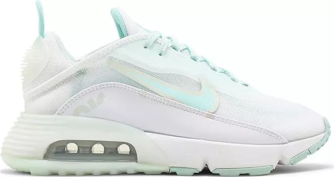 Кроссовки Nike Wmns Air Max 2090 'White Barely Green', белый