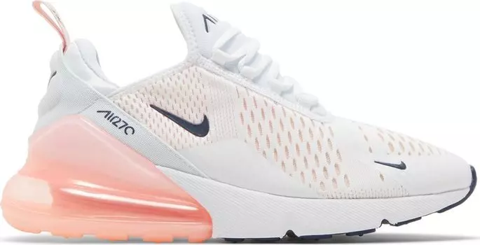 Кроссовки Nike Wmns Air Max 270 'White Bleached Coral', белый