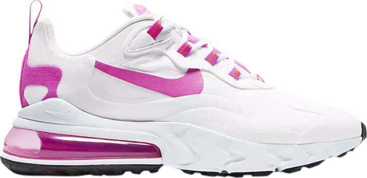 Кроссовки Nike Wmns Air Max 270 React 'Fire Pink', белый