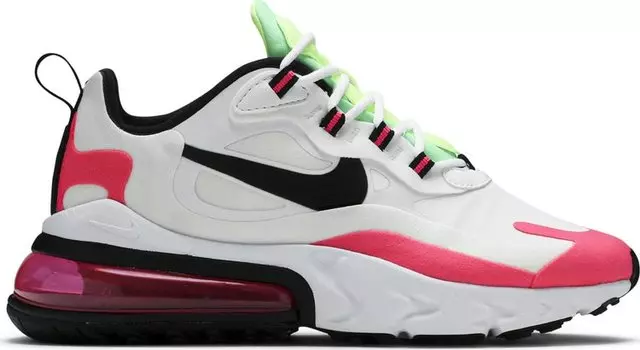 Кроссовки Nike Wmns Air Max 270 React 'Hyper Pink', белый