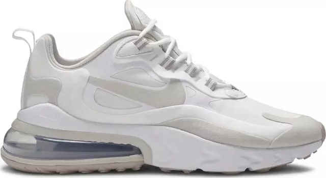 Кроссовки Nike Wmns Air Max 270 React 'Summit White Orewood Brown', белый