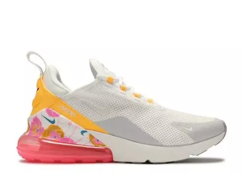 Кроссовки Nike WMNS AIR MAX 270 SE 'FLORAL', белый
